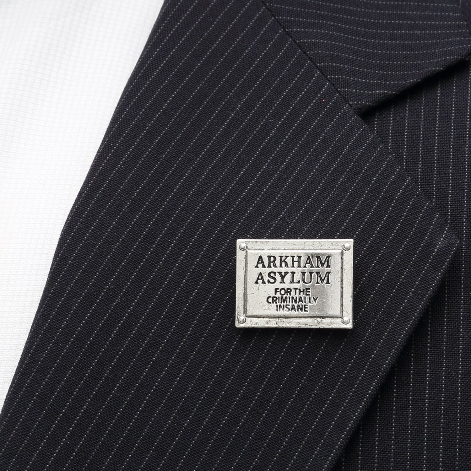 DC Batman Arkham Asylum Lapel Pin by Cufflinks.com