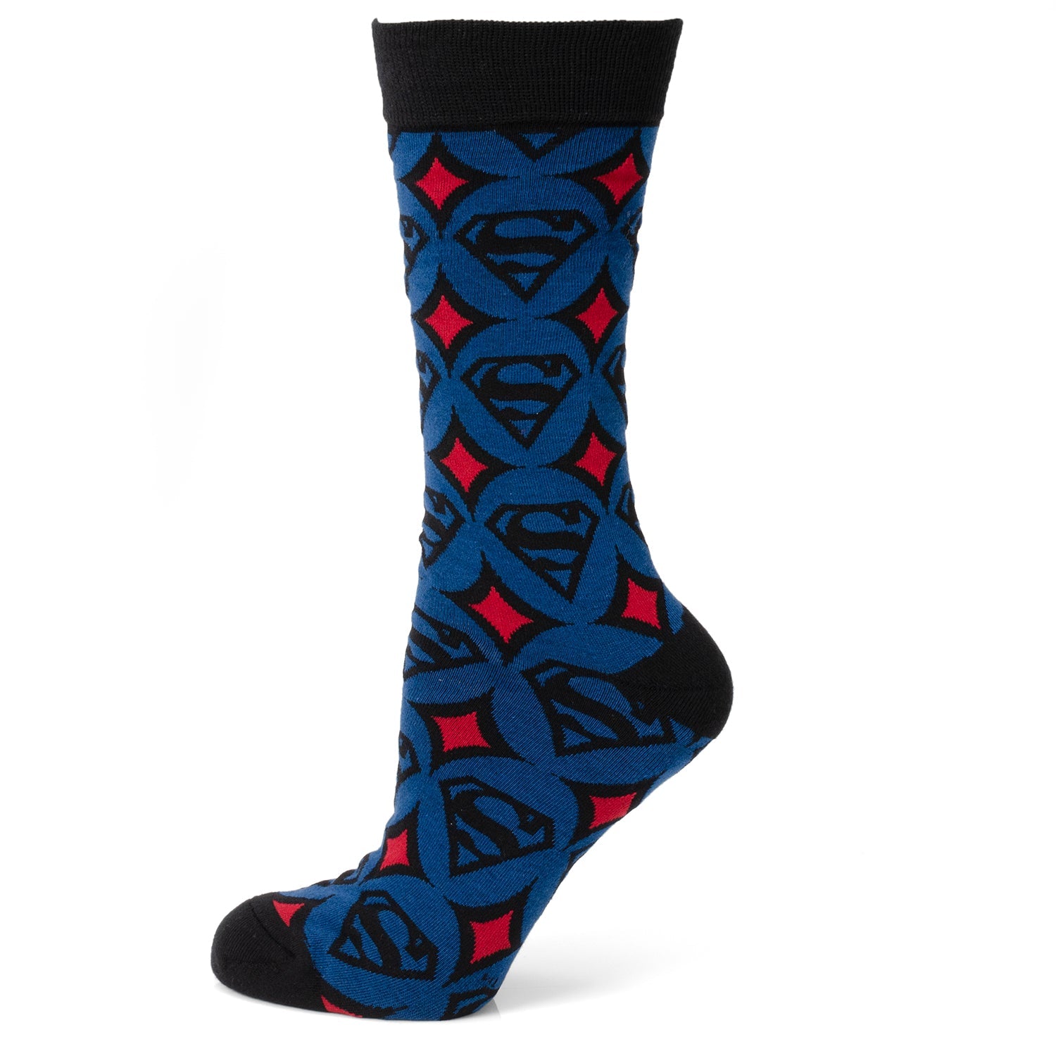 DC Superman Circle Motif Blue Men&
