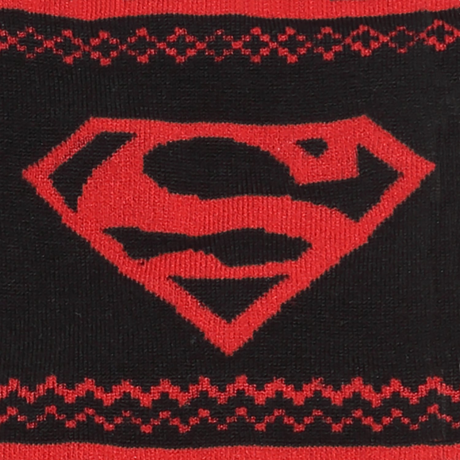 DC Superman Fair Isle Socks by Cufflinks.com
