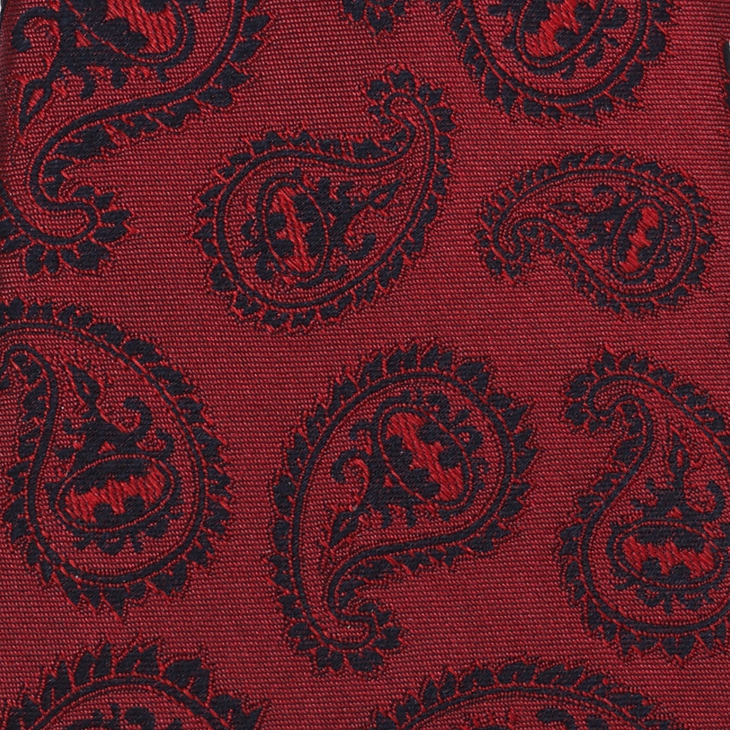 DC Batman Red Paisley Tie by Cufflinks.com