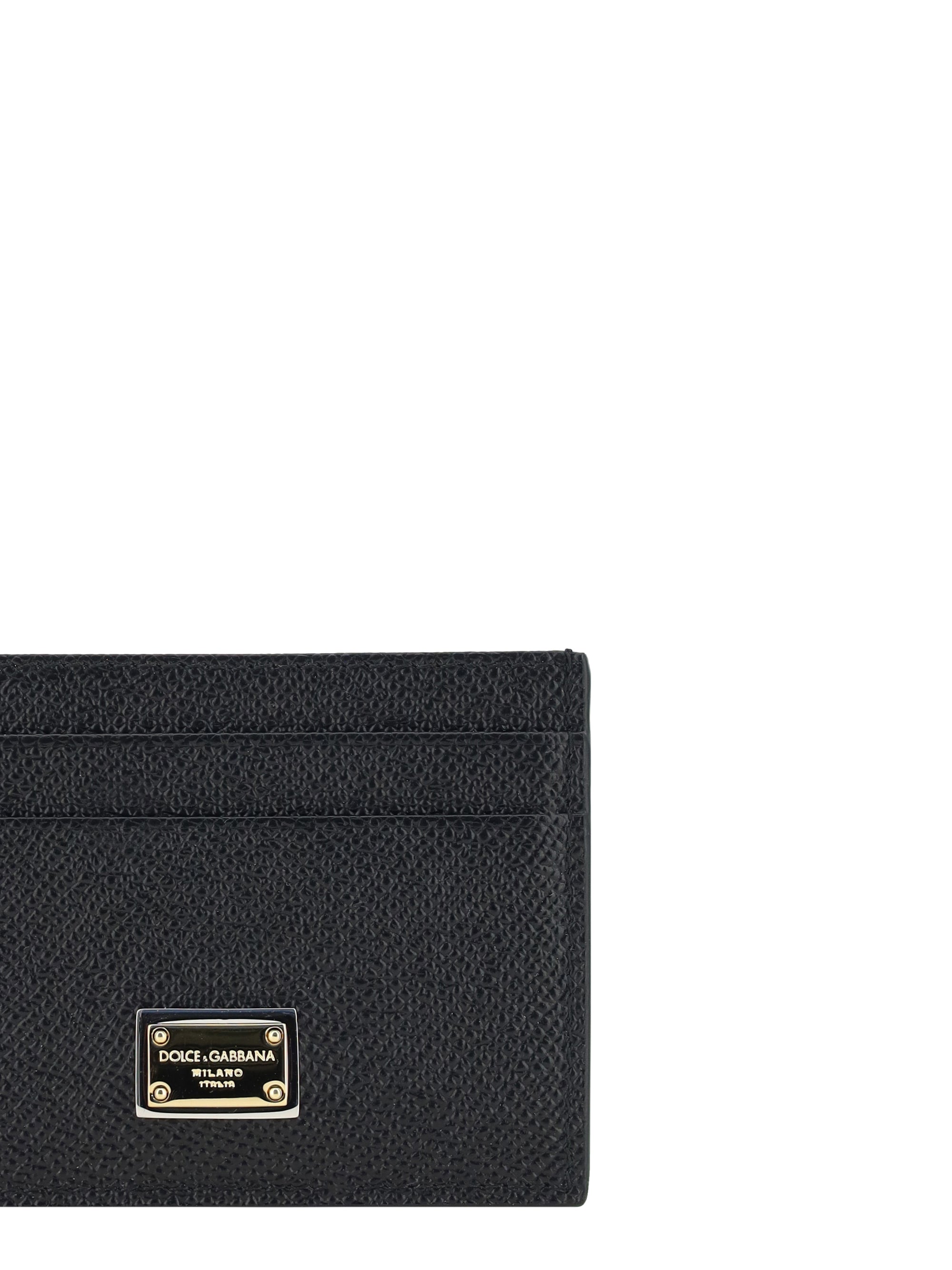Dolce & Gabbana Women Leather Cardholder by Luosophy