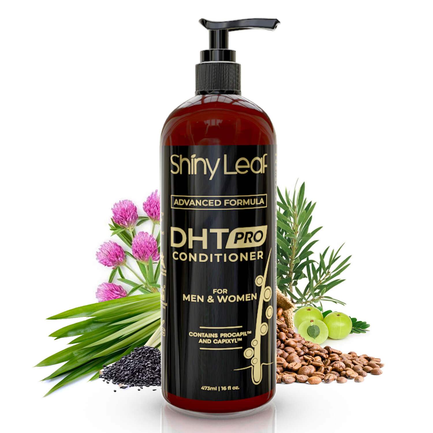 DHT Pro Conditioner with Procapil & Capixyl — 16 oz by Shiny Leaf