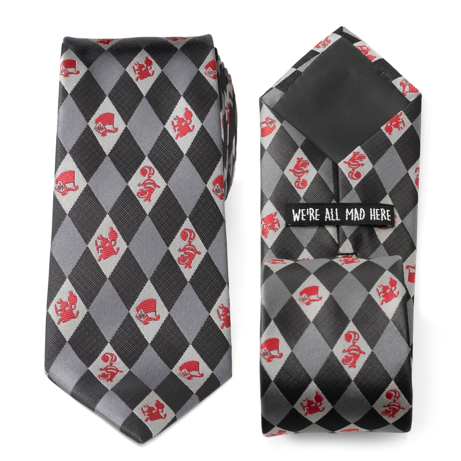 Disney Alice in Wonderland Gray Men&