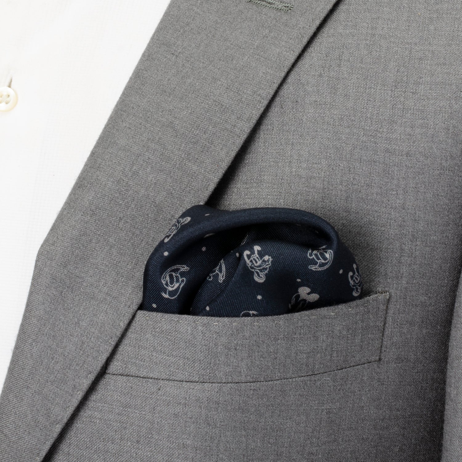 Disney Mickey and Friends Pocket Square by Cufflinks.com