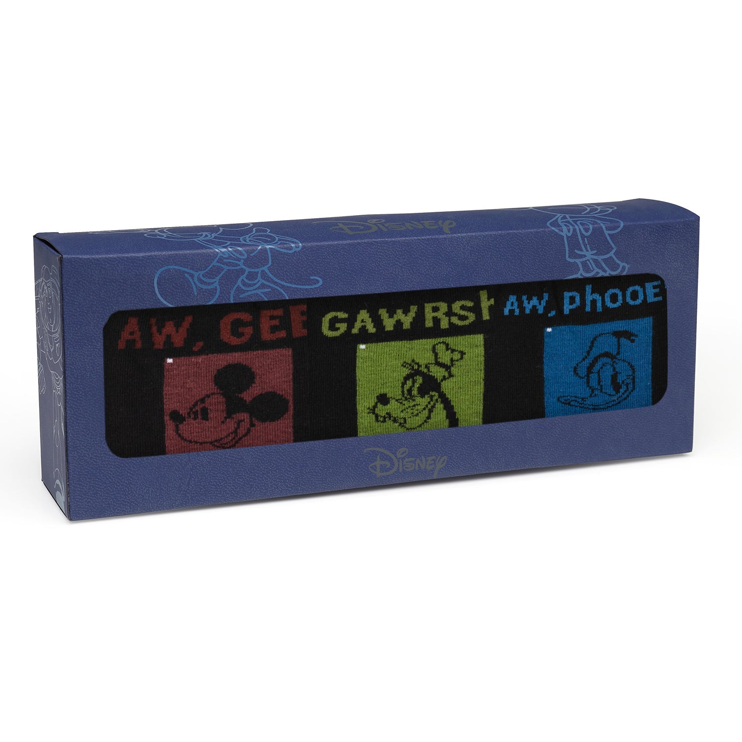 Disney Mickey and Friends Checkered Black Gift Set