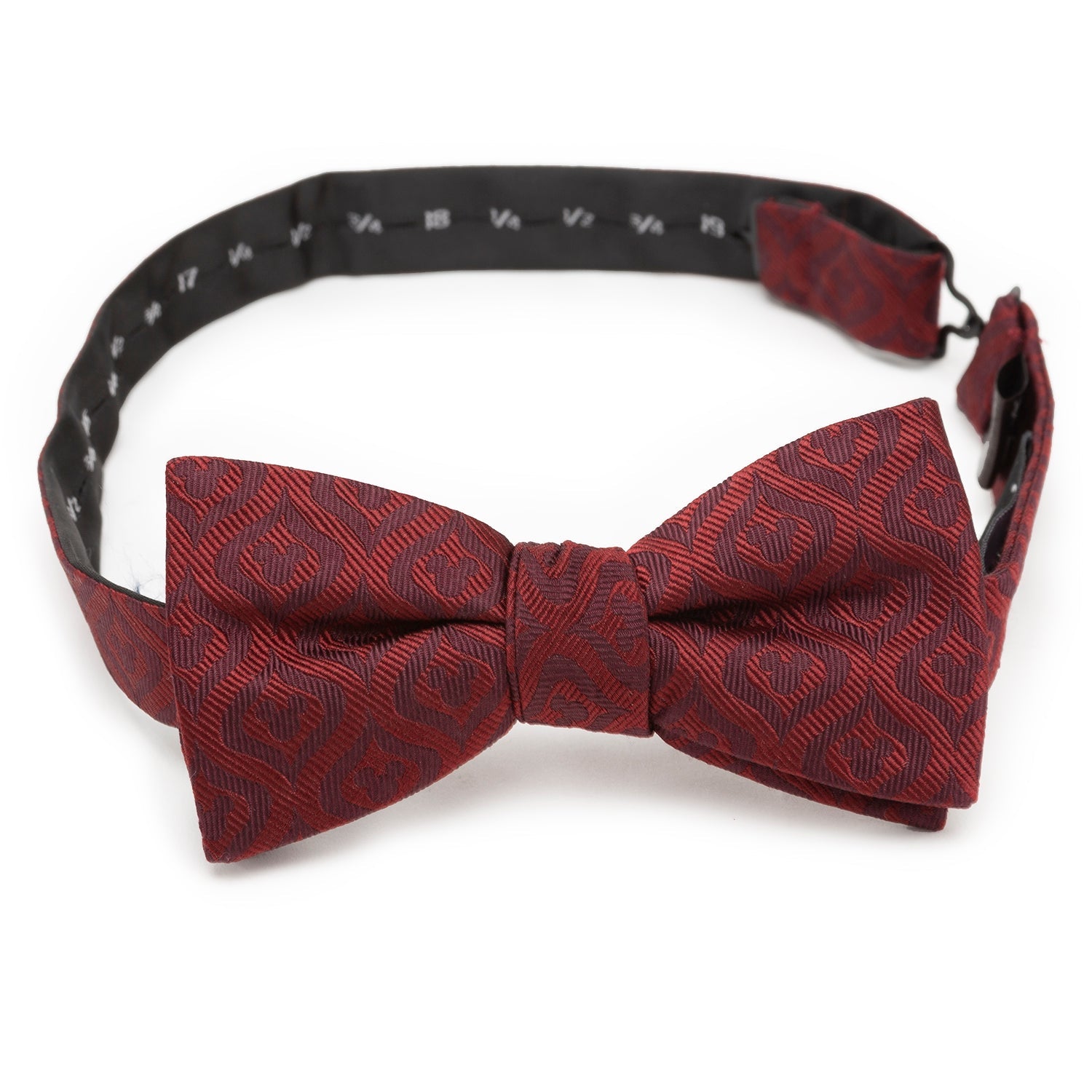 Disney Mickey Mouse Holiday Maroon Bow Tie by Cufflinks.com