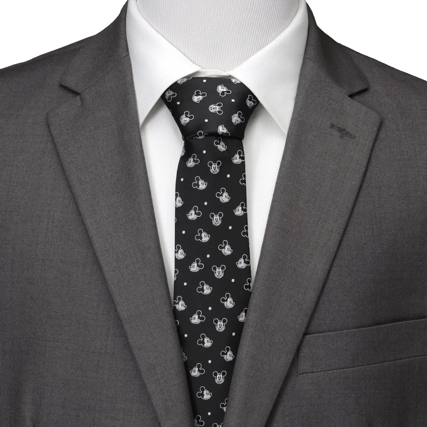 Disney Mickey Mouse Black Dot Men&