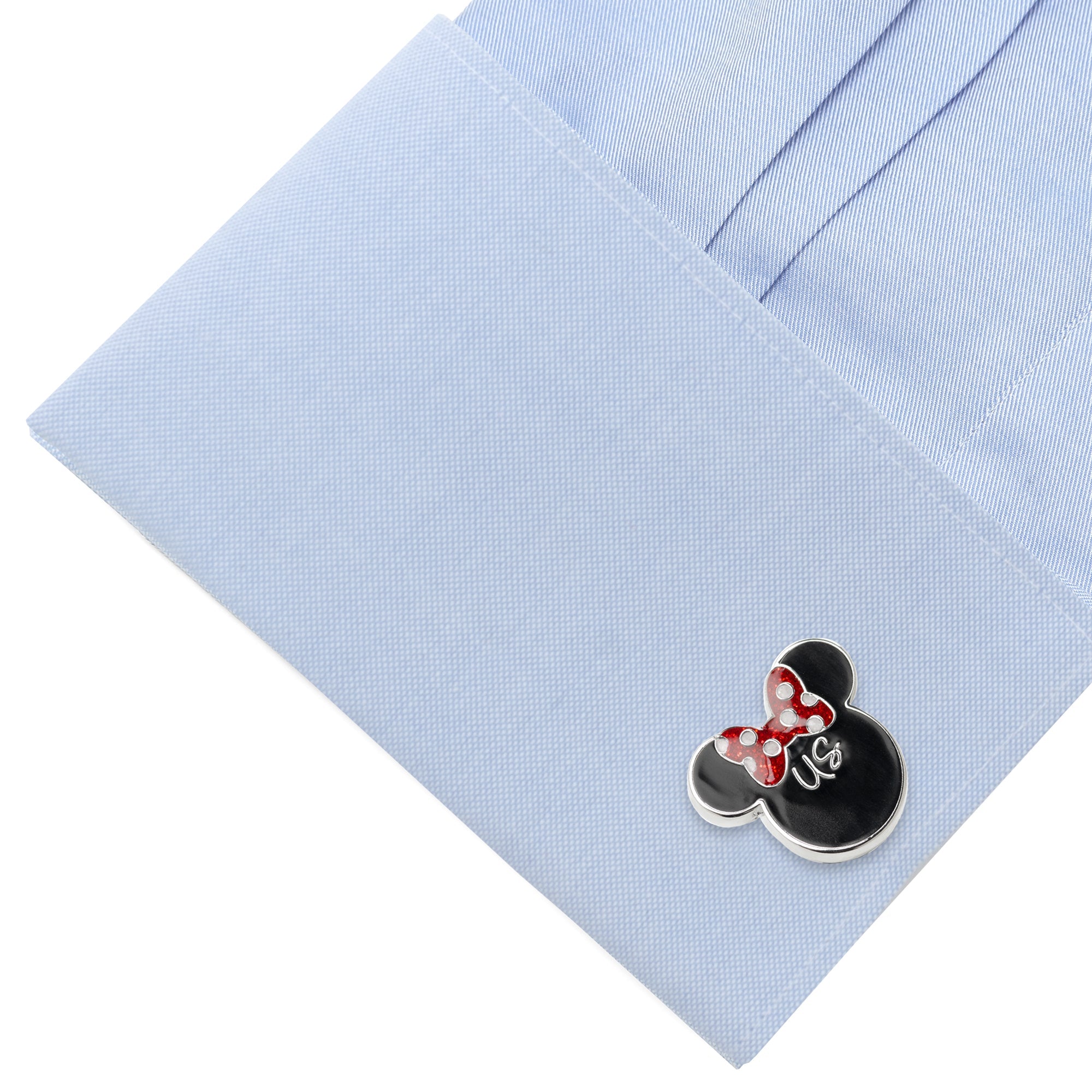 Disney Mickey and Minnie Mouse "I Love Us" Cufflinks by Cufflinks.com