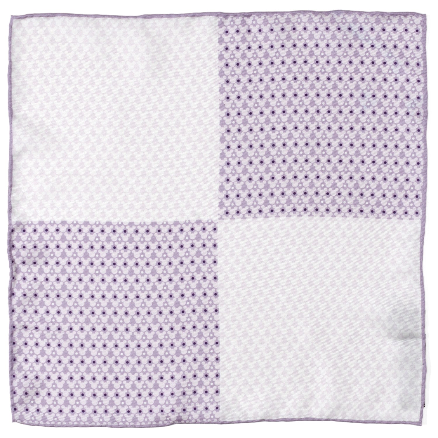 Disney Mickey Mouse Lavender 4 Square Pocket Square by Cufflinks.com