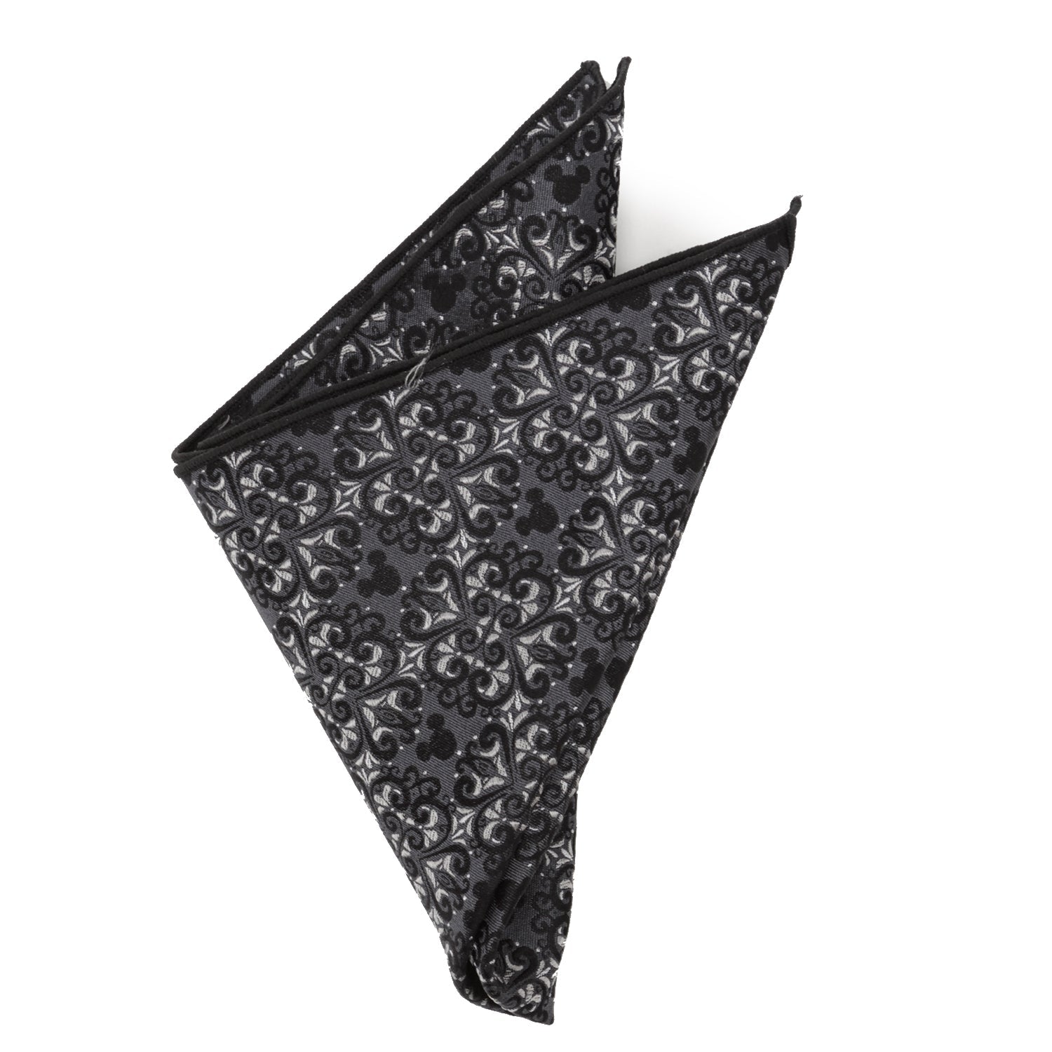 Disney Mickey Mouse Damask Tile Pocket Square by Cufflinks.com