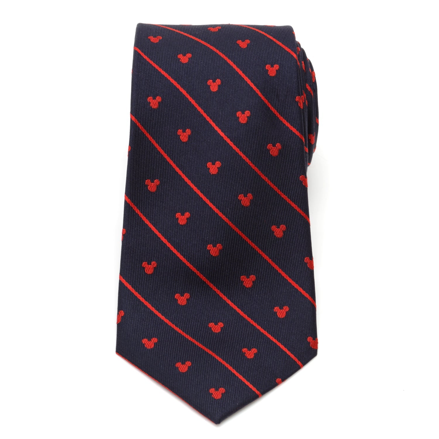 Disney Mickey Mouse Navy Pinstripe Tie by Cufflinks.com