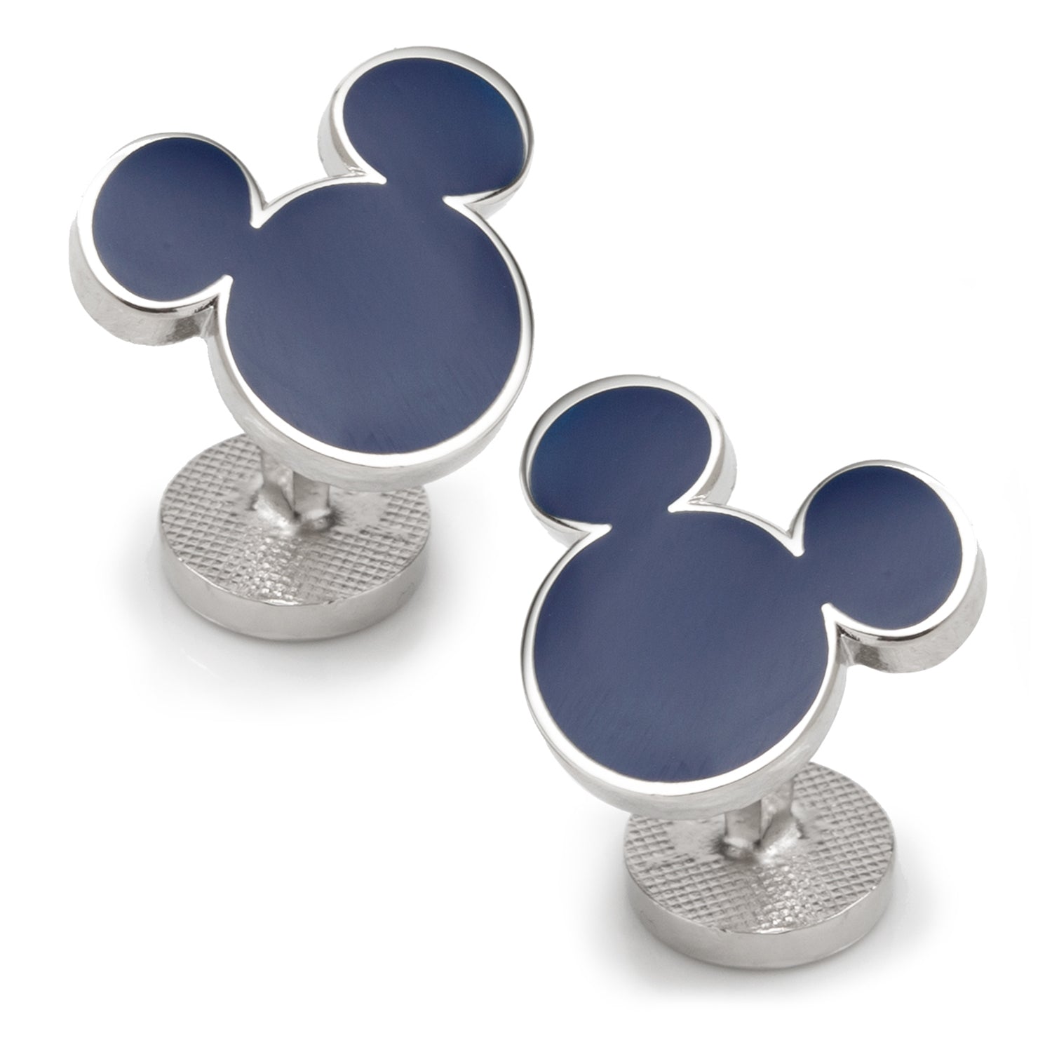 Disney Mickey Mouse Silhouette Blue Cufflinks by Cufflinks.com