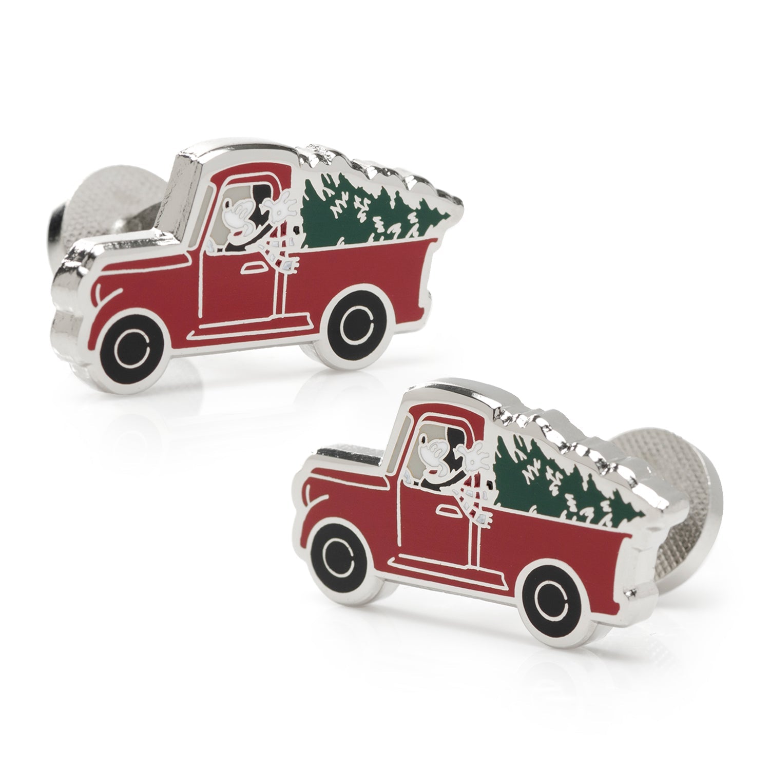 Disney Mickey Mouse Holiday Truck Cufflinks by Cufflinks.com