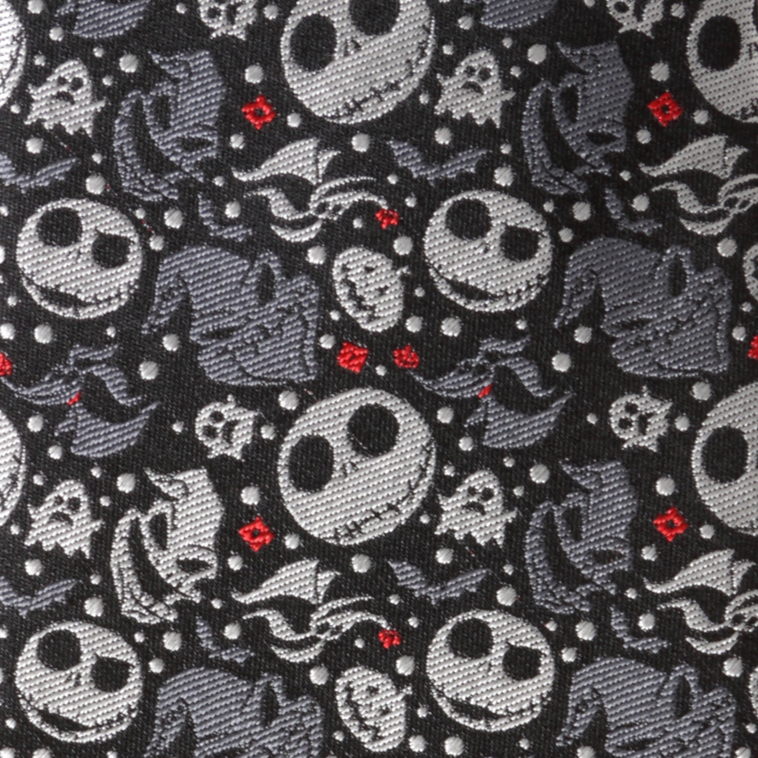 Disney The Nightmare Before Christmas Black Gray Pattern Men&