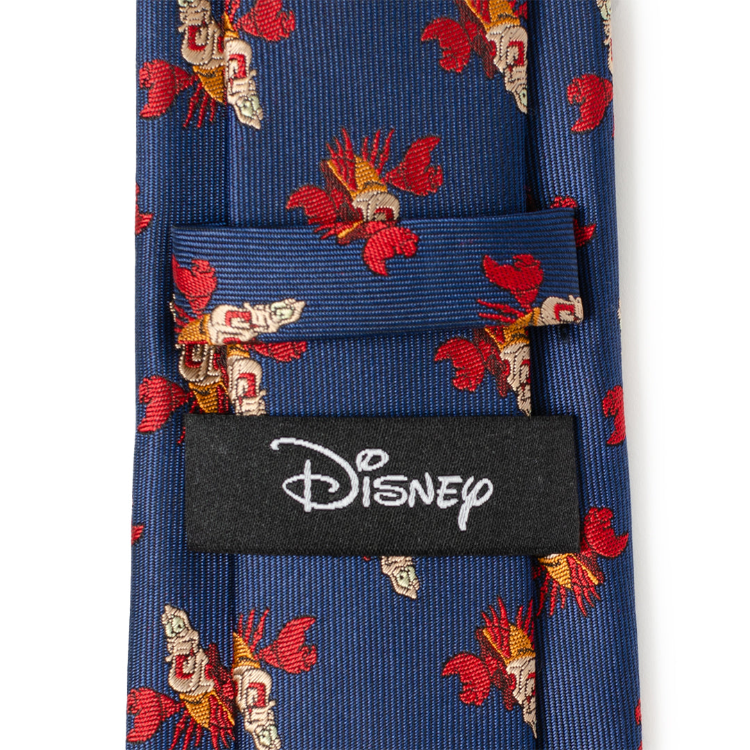 Disney The Little Mermaid Sebastian Hidden Message Blue Men&