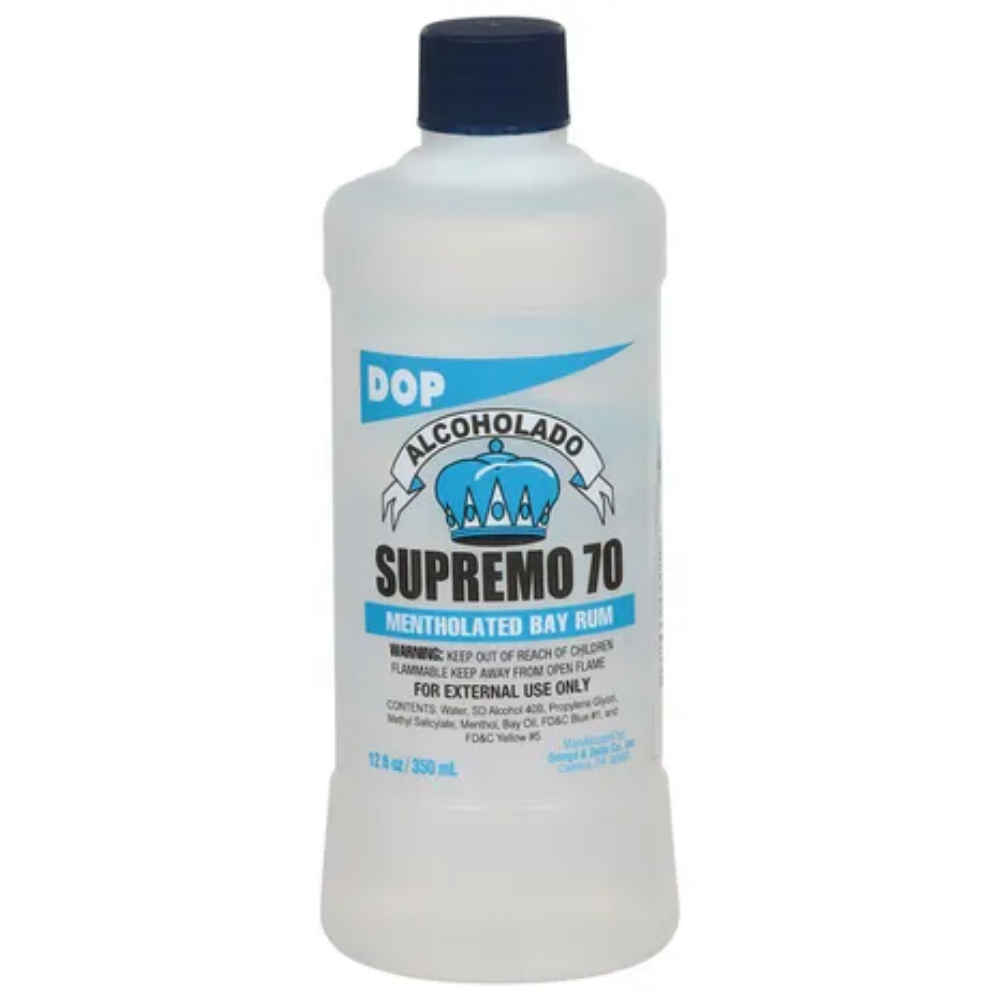 DOP Supremo 70 Alcoholado Mentholated Bay Rum DestGlow