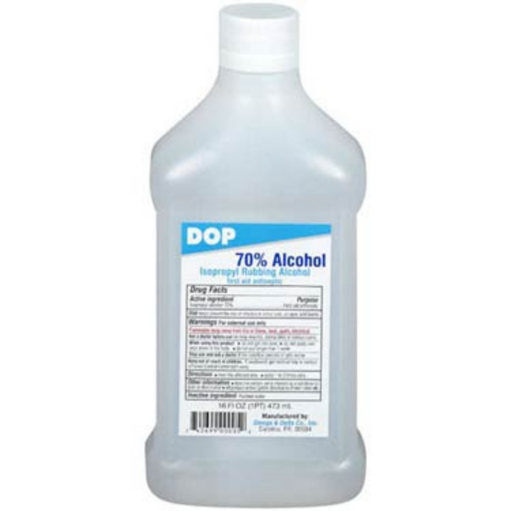 DOP Alcohol Isopropílico al 70% (16 oz) DestGlow
