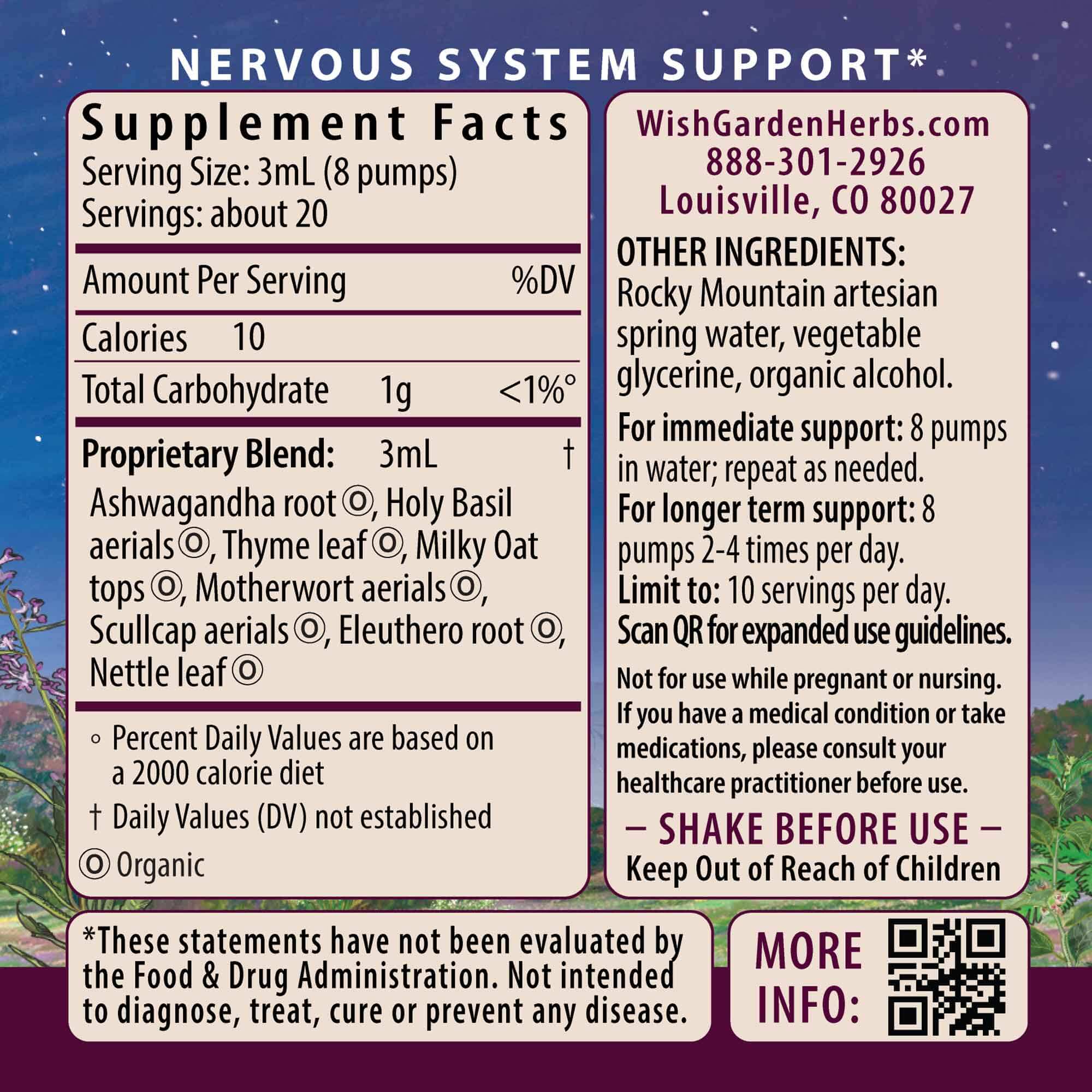 Deep Stress Daily Calm by WishGarden Herbs