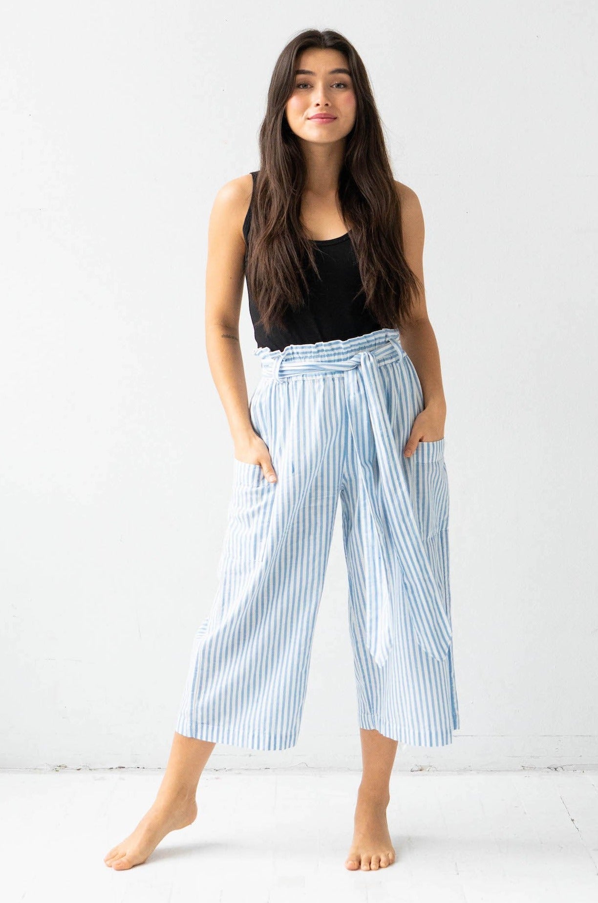 Stretch Cotton Tank - DestGlow