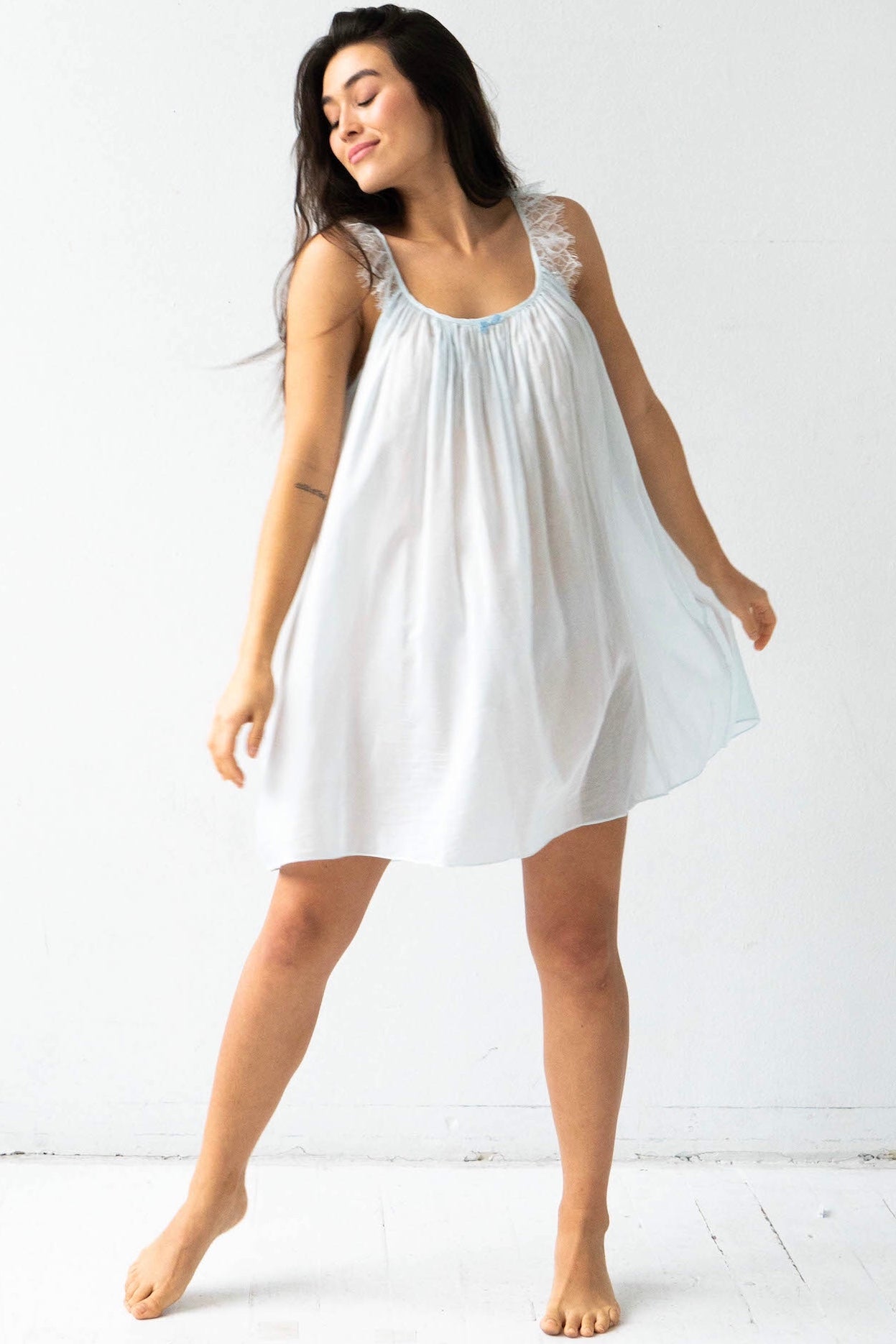 Betty Babydoll in Cotton Silk Blend - DestGlow