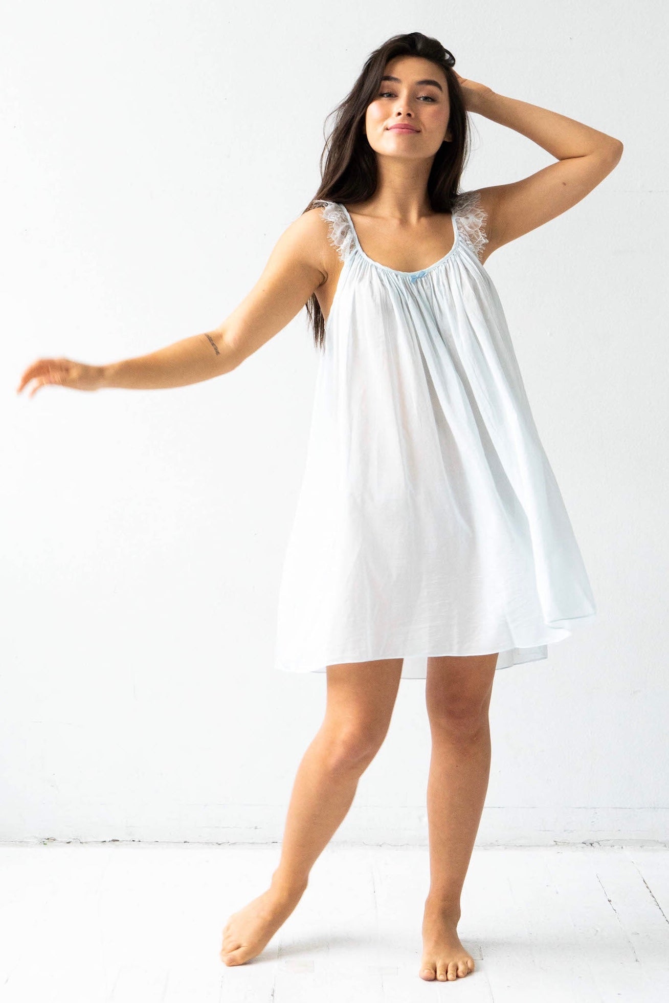 Betty Babydoll in Cotton Silk Blend - DestGlow