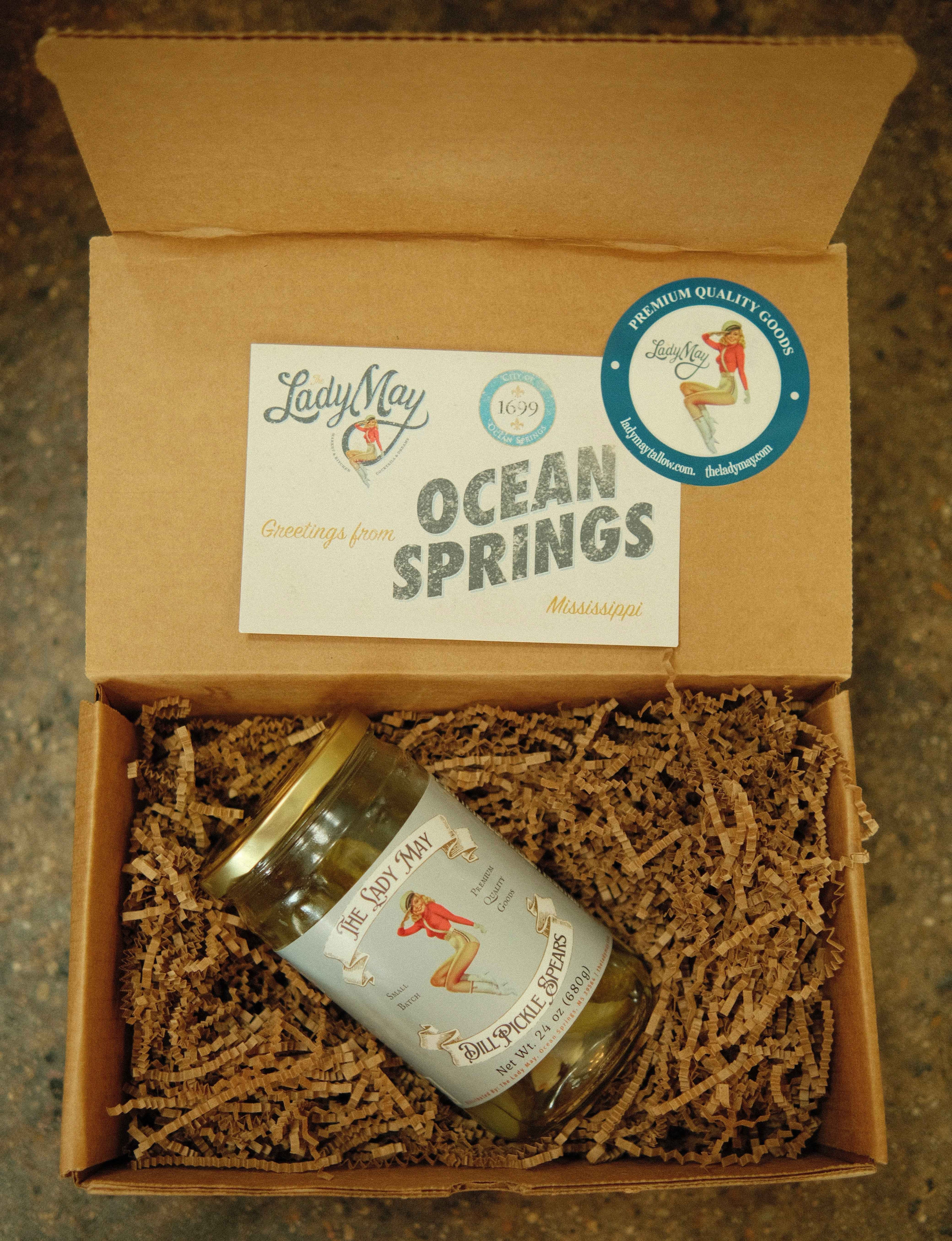 The Lady May Dill Pickle Spears - Small Batch Southern Garlic Dill Pickles