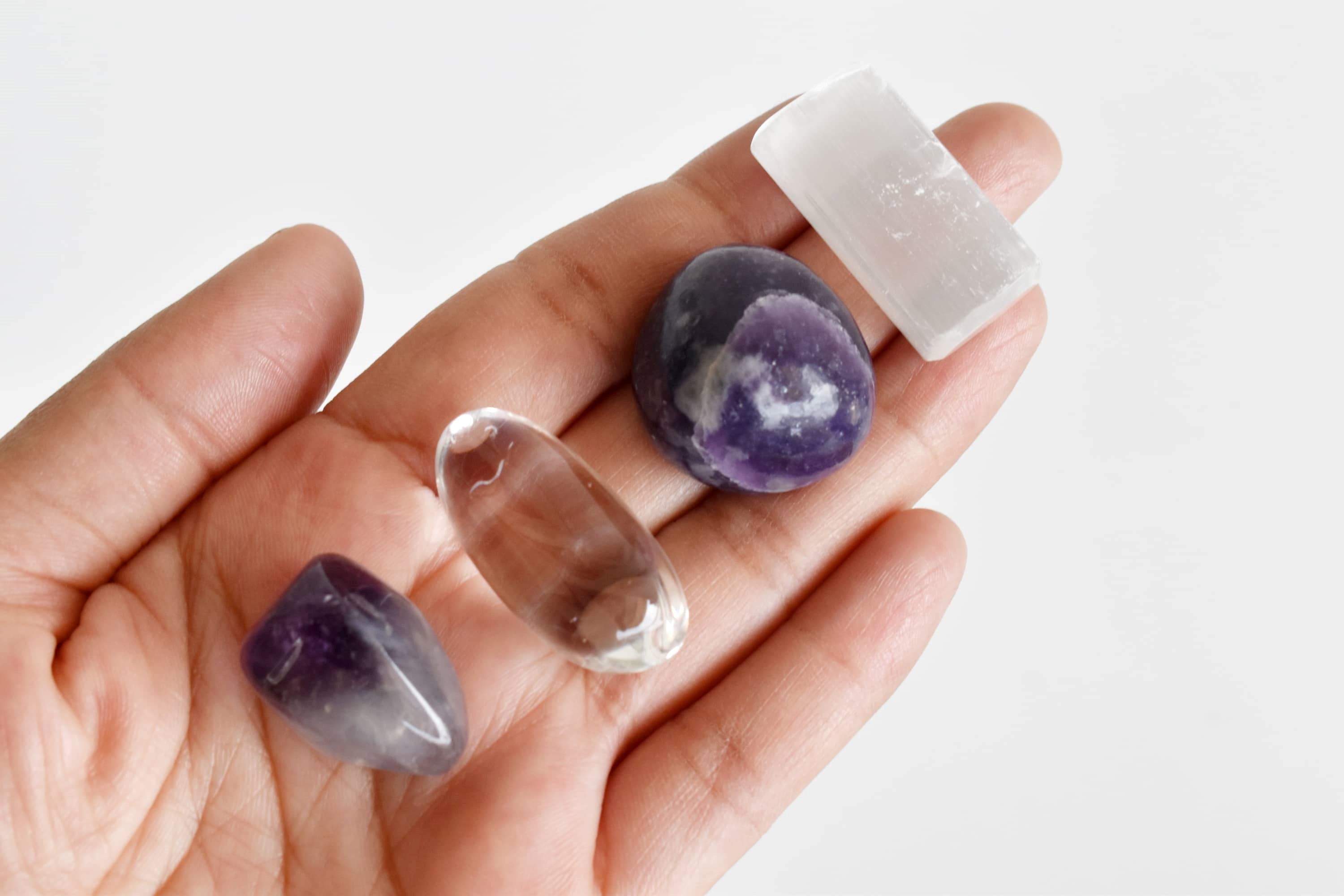 CROWN Chakra Crystals Kit, Chakra&