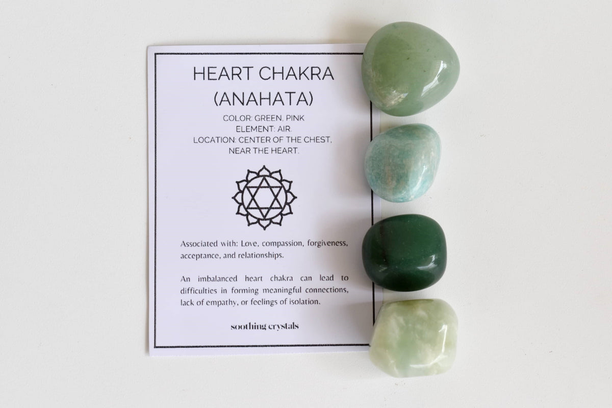 HERAT Chakra Crystals Kit, Chakra&