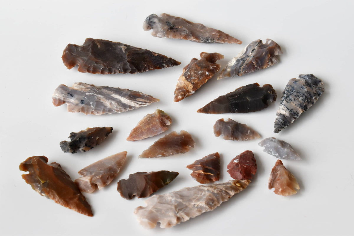 Fancy Jasper Arrowhead Points DestGlow