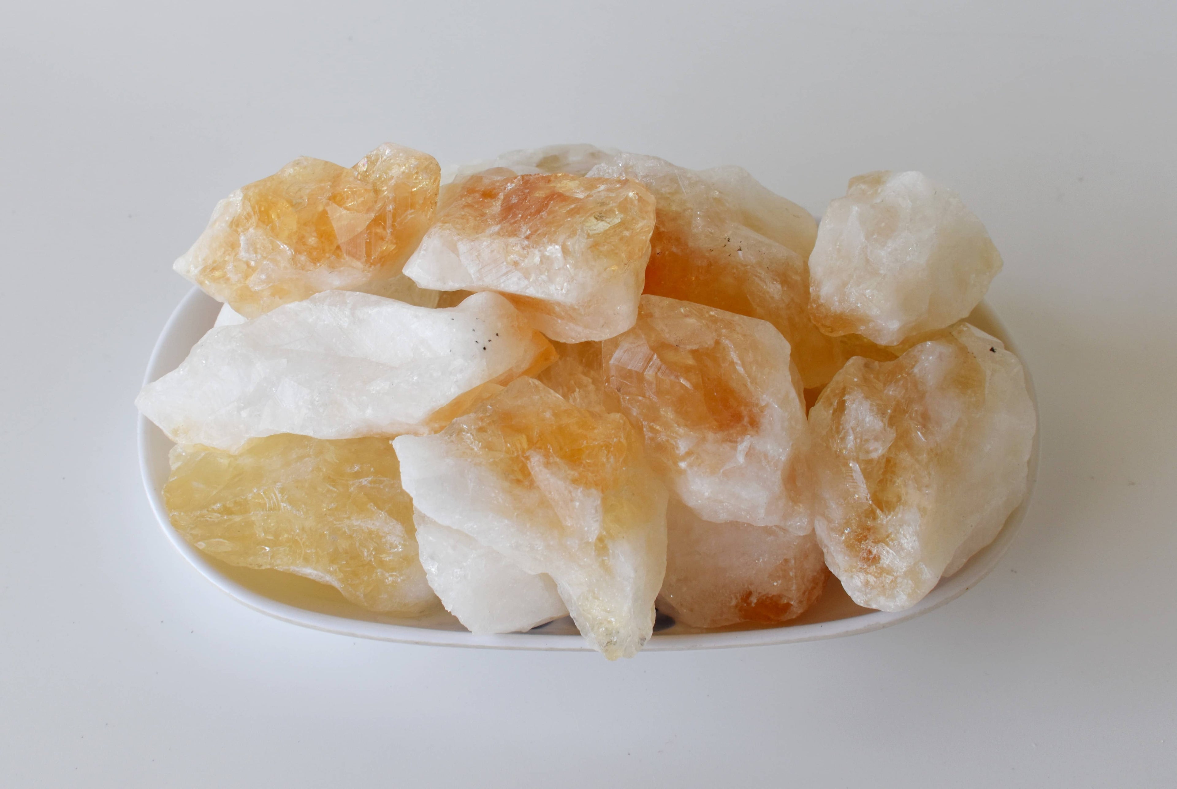 Large Natural Citrine Points, Healing Crystal Points DestGlow