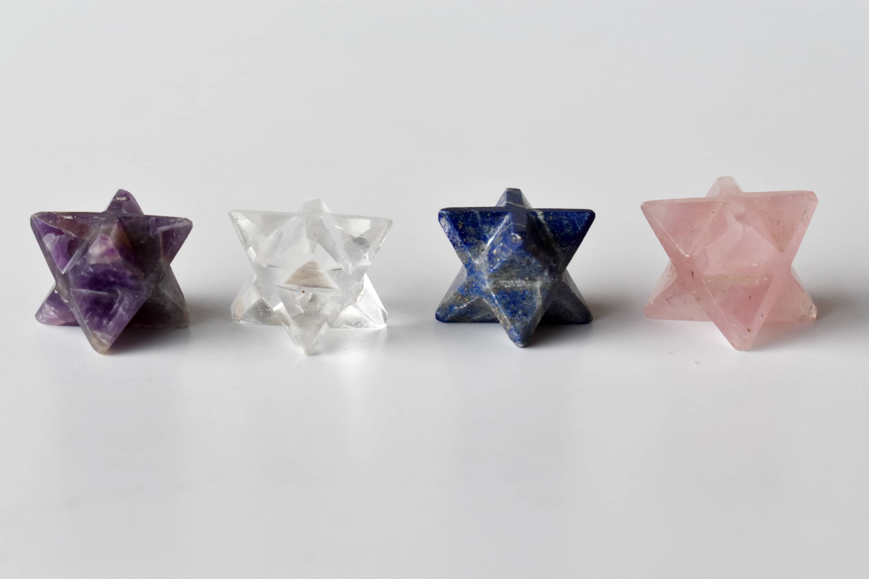 Crystal Merkaba Stars, Crystal Grid, Energy Healing Sacred Geometry Stars DestGlow