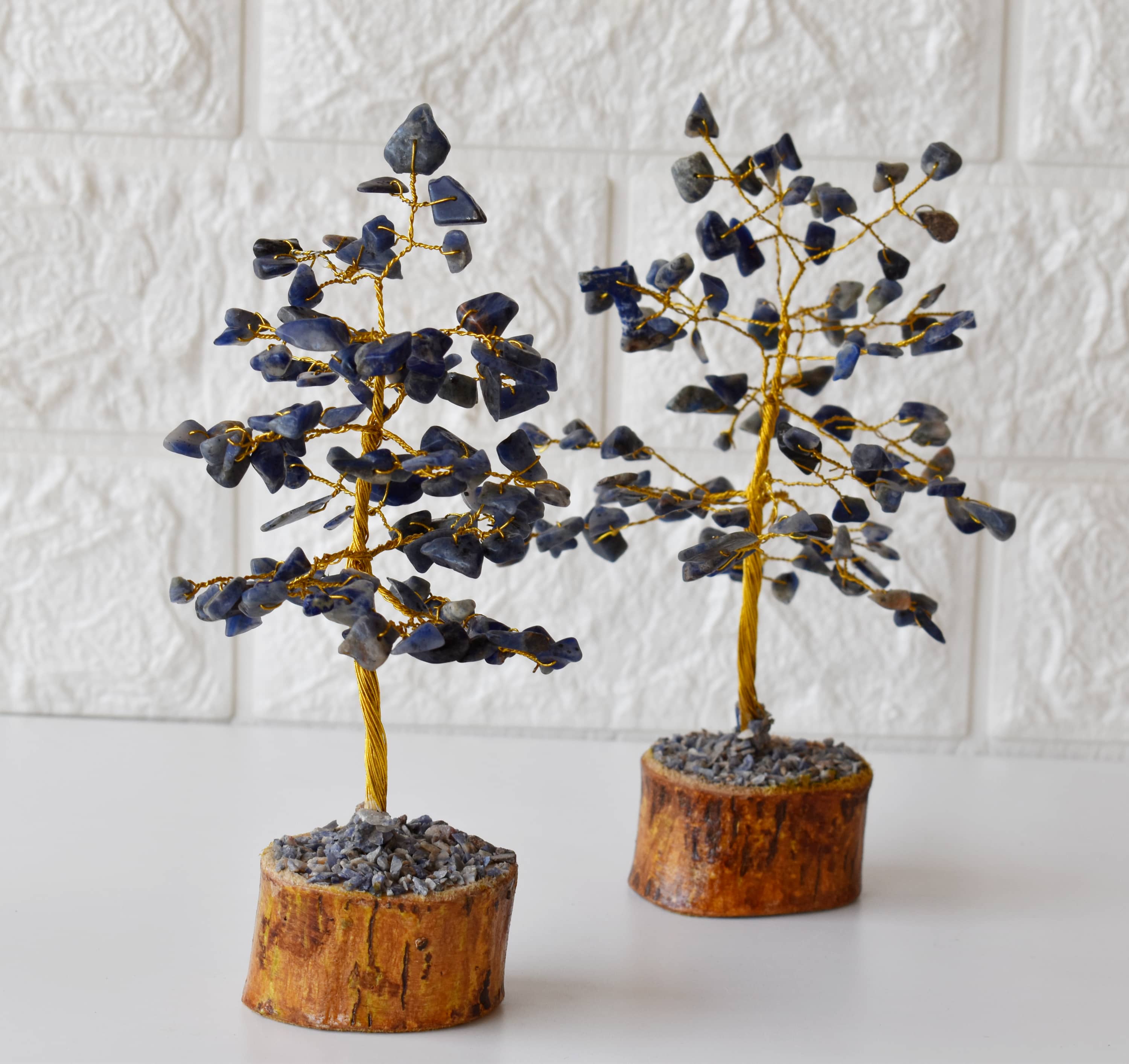 Sodalite Crystal Tree (Meditation and Angelic Communication) DestGlow