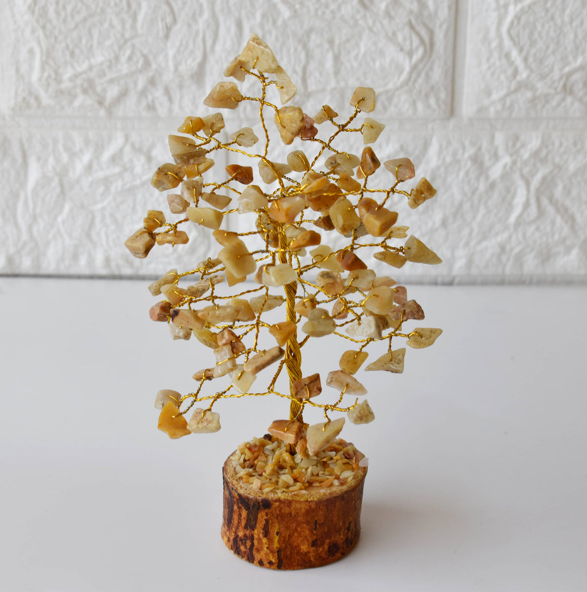 Yellow Aventurine Crystal Tree (Intuition and Weight Control)