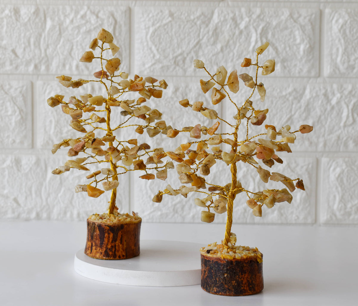 Yellow Aventurine Crystal Tree (Intuition and Weight Control)
