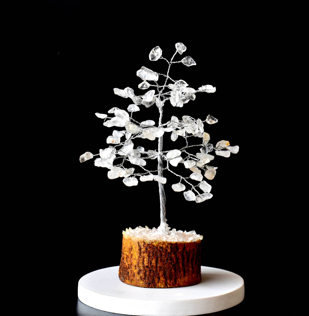 Clear Quartz Crystal Tree (Emotional Stability and Meditation) DestGlow