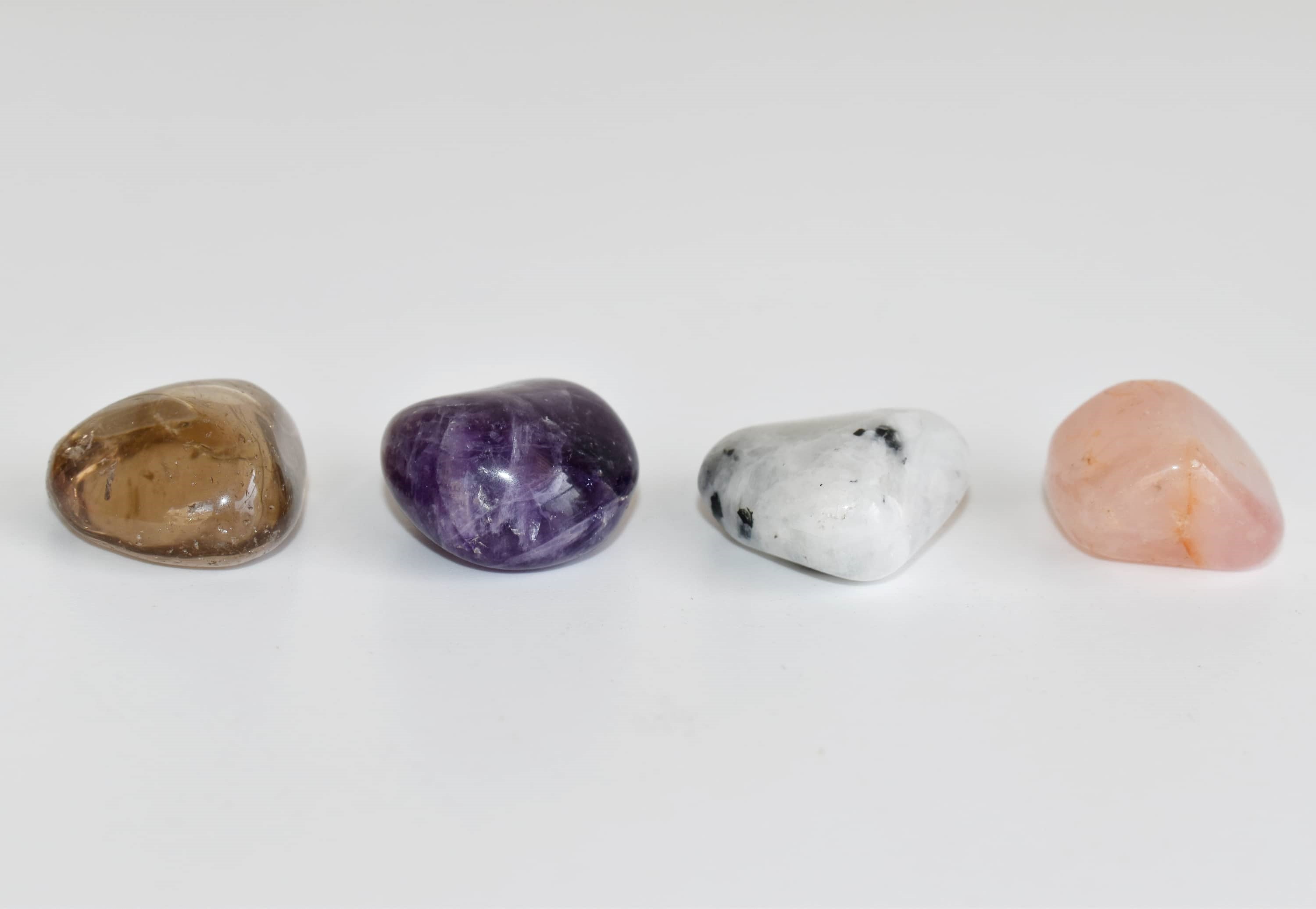 Calming GRIEF Support Crystal Kit, Gemstone Tumble Kit, Grief Crystal Gift Set DestGlow