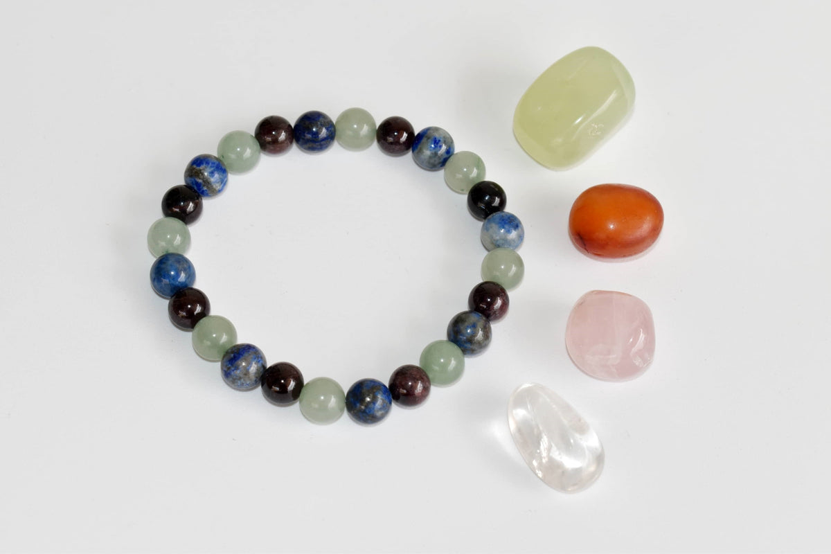 Encourages SELF-DISCOVERY Crystal Kit, Gemstone Tumble Kit, Self-Discovery Crystal Gift Set DestGlow