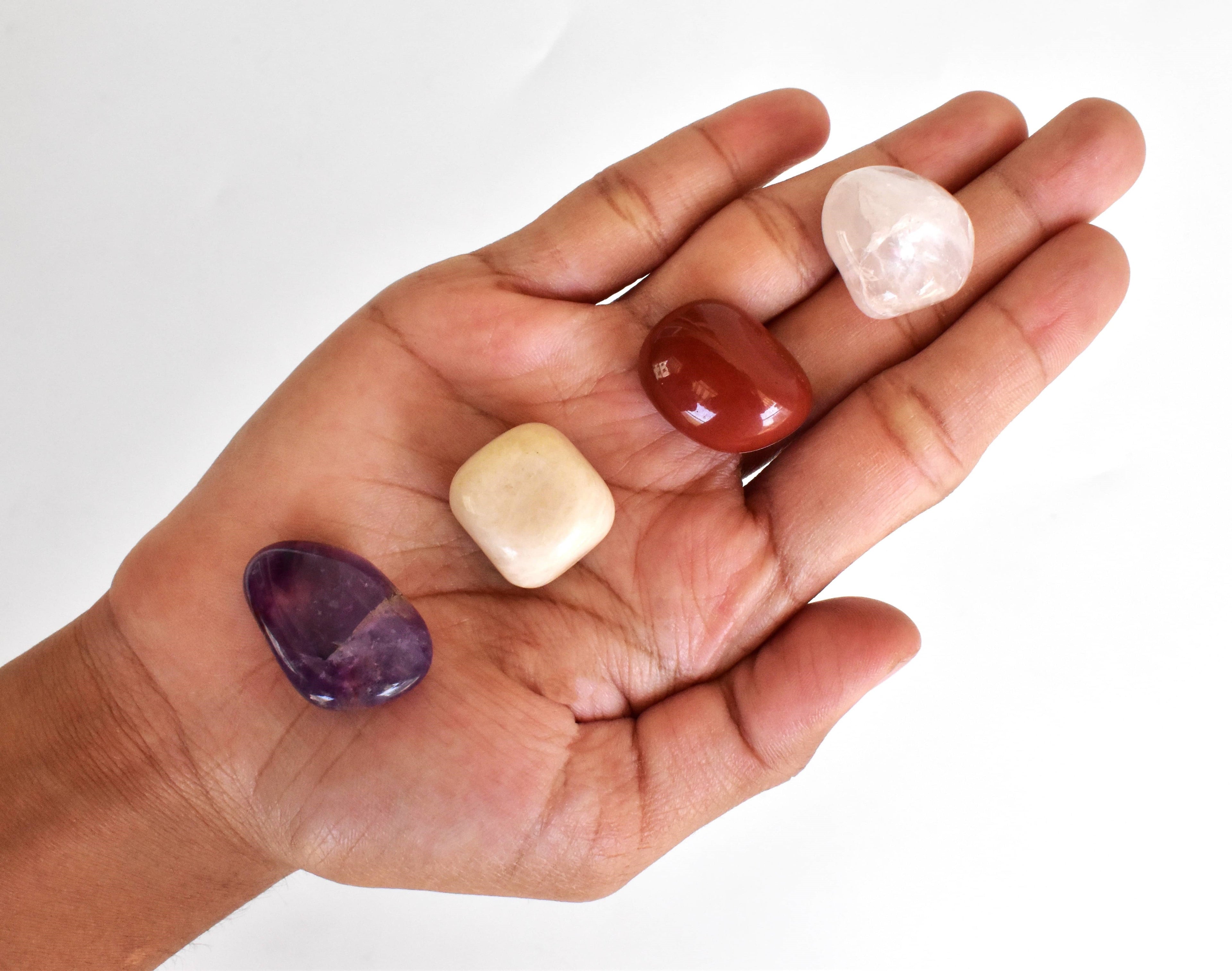 Improve SLEEP Crystal Kit, Gemstone Tumble Kit, Sleep Crystal Gift Set DestGlow
