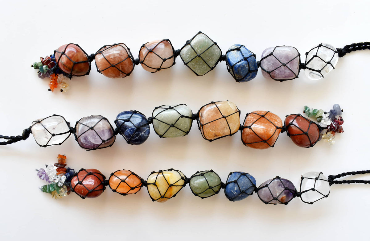 7 Chakra Crystal Hanger, Car Accessories DestGlow