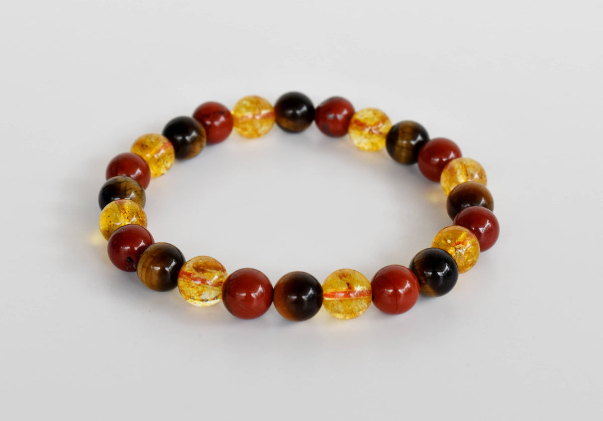 Boost CONFIDENCE Crystal Bracelet (Confidence, Awareness, Stress Relief) DestGlow