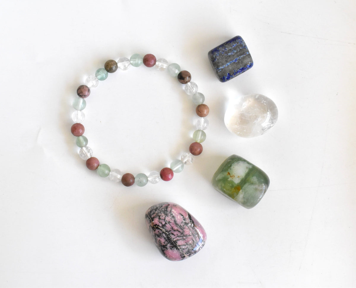 BOOST BRAIN POWER PACK Crystal Kit, Crystal Gift Kit. DestGlow
