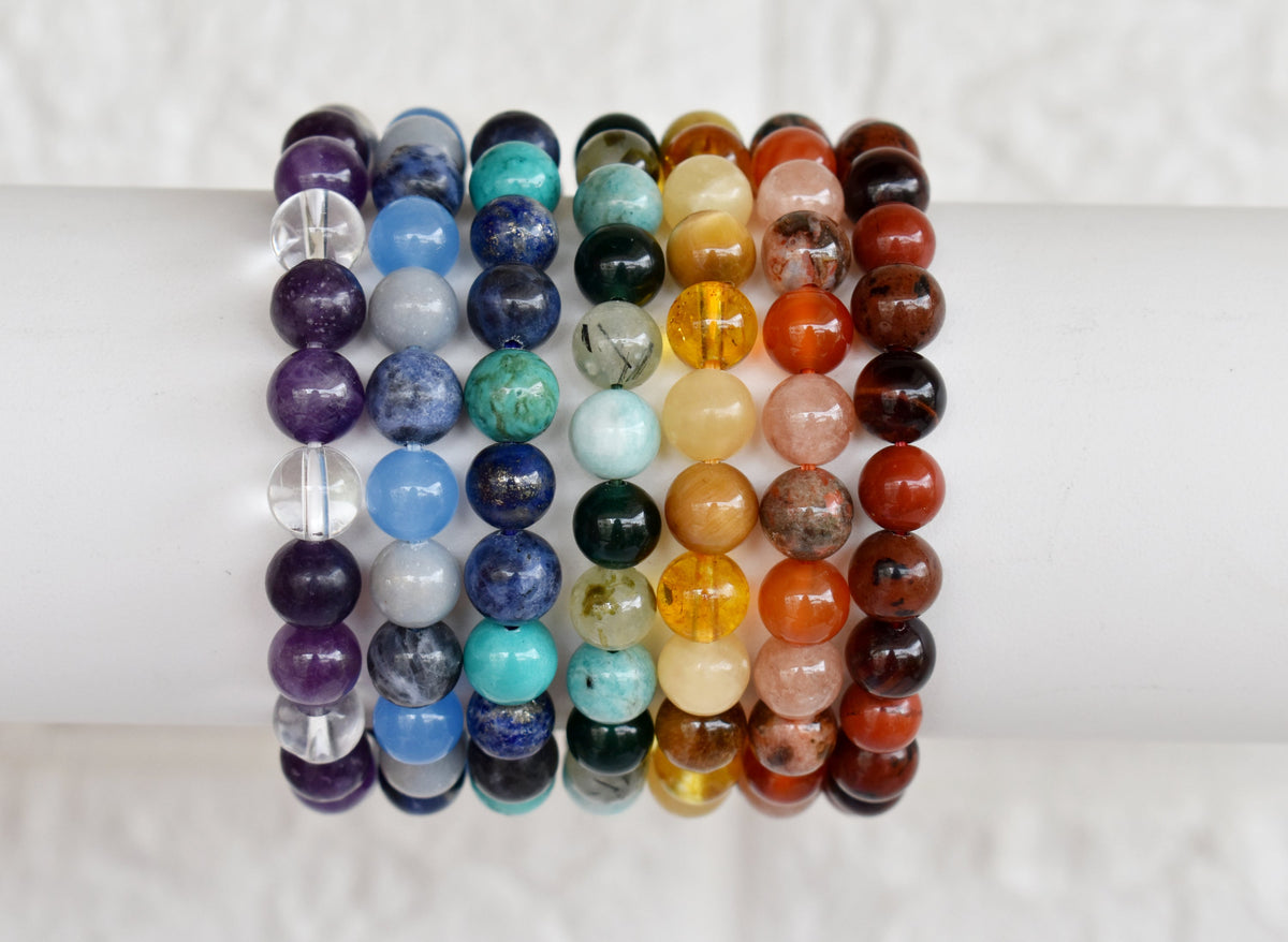 THIRD EYE Chakra Crystal Bracelet DestGlow