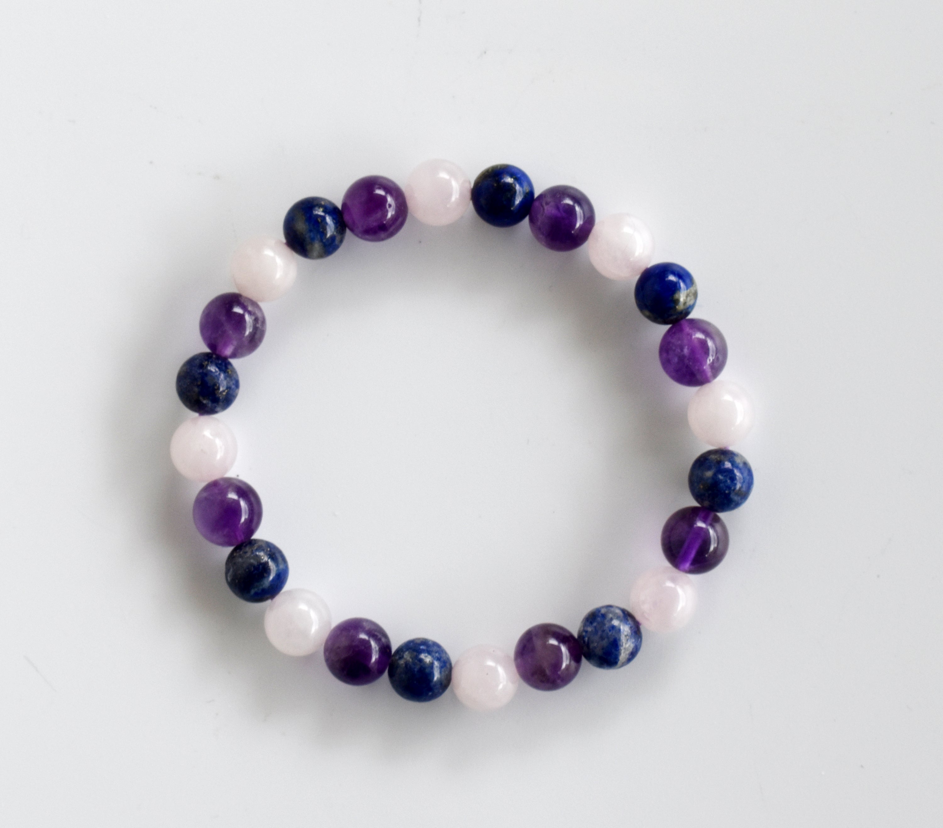 Promoting INNER PEACE Crystal Bracelet (Calmness and Compassion) DestGlow