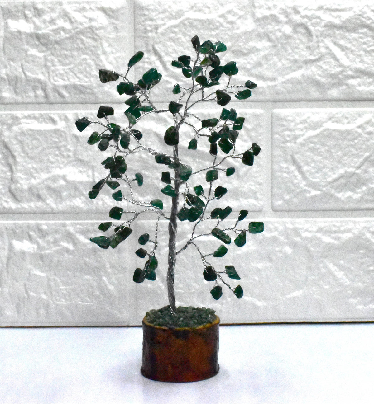 Green Jade Crystal Tree (Peace Of Mind and Stress Relief) DestGlow