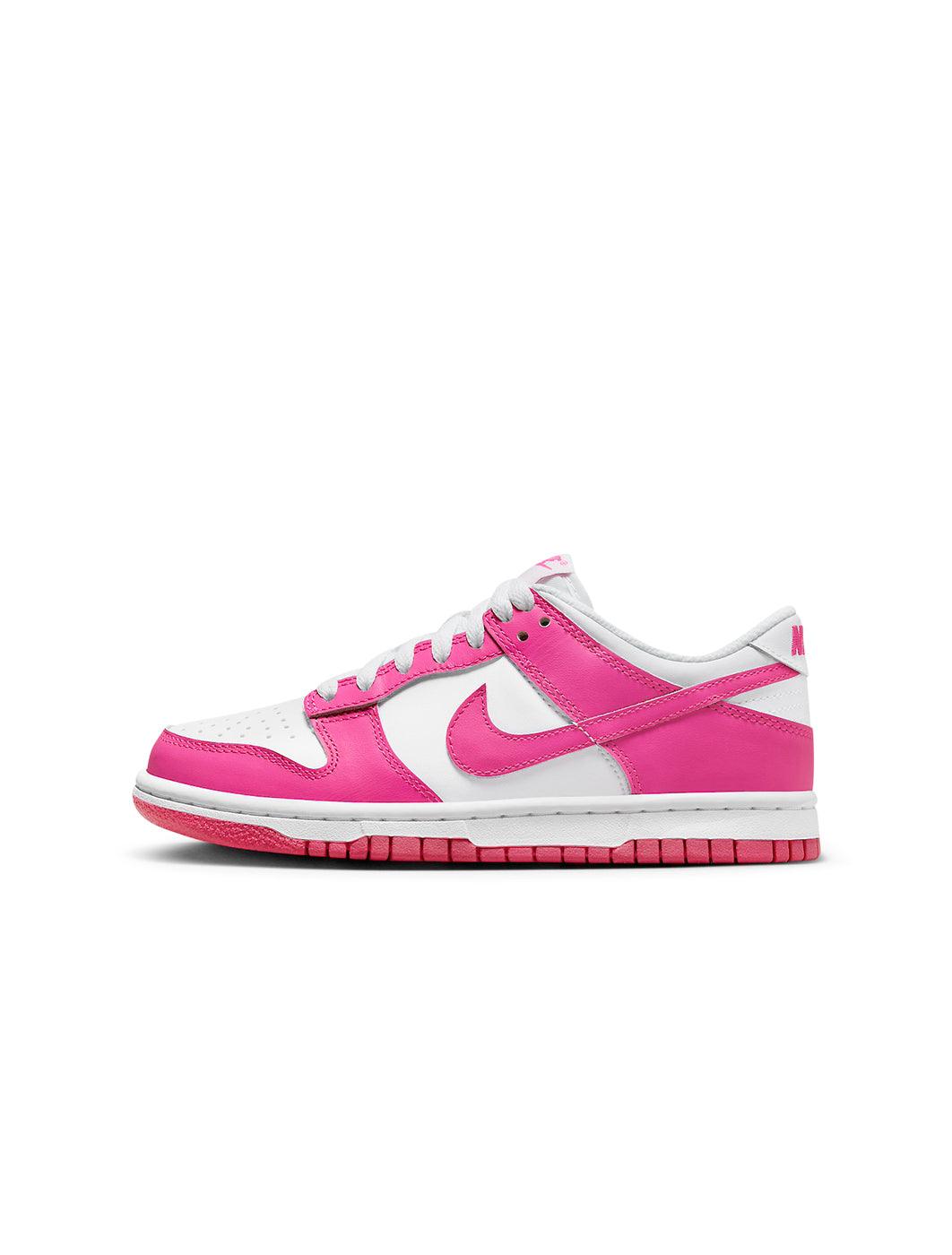 Nike Big Kids Dunk Low - Laser Fuchsia by Denim Exchange