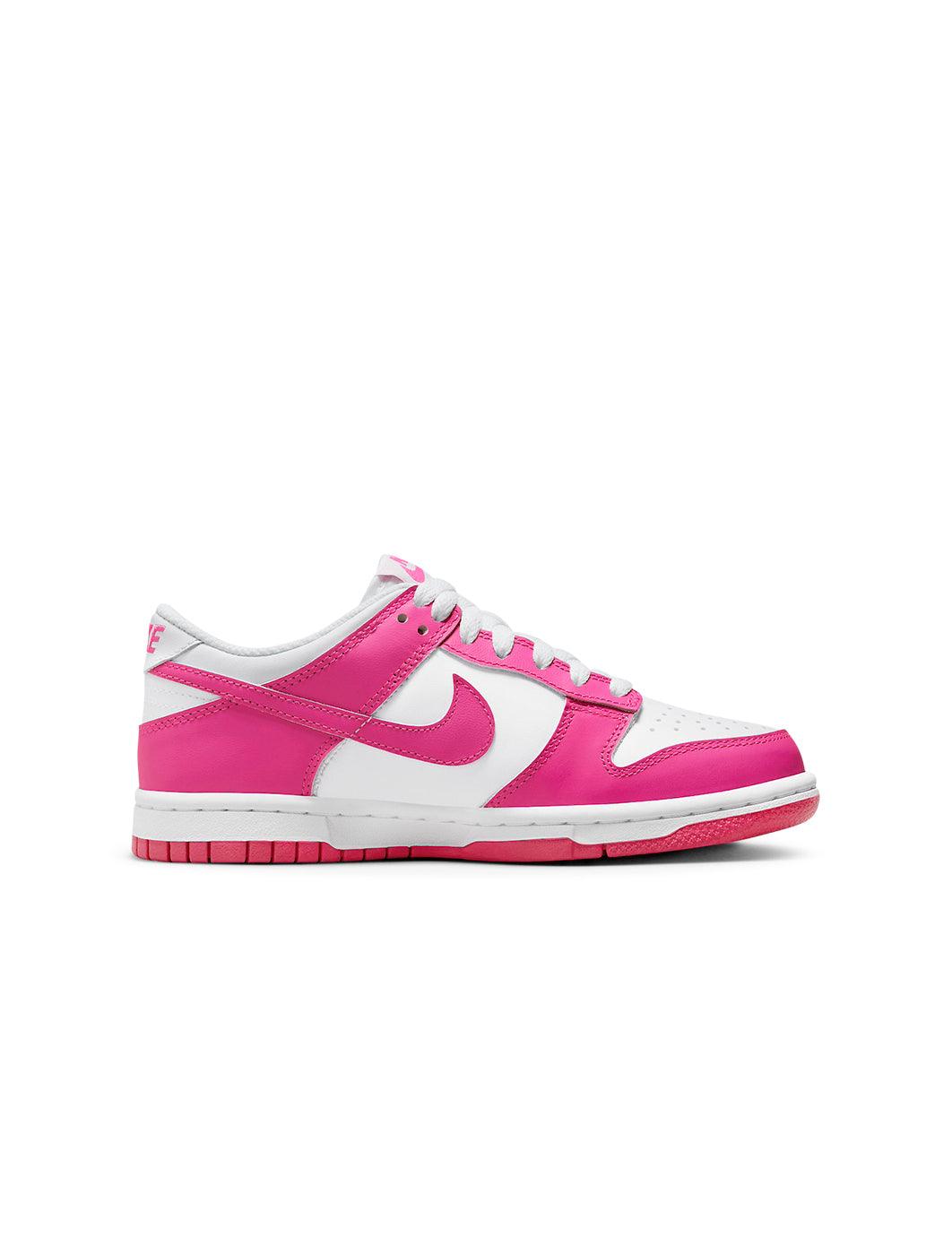 Nike Big Kids Dunk Low - Laser Fuchsia by Denim Exchange