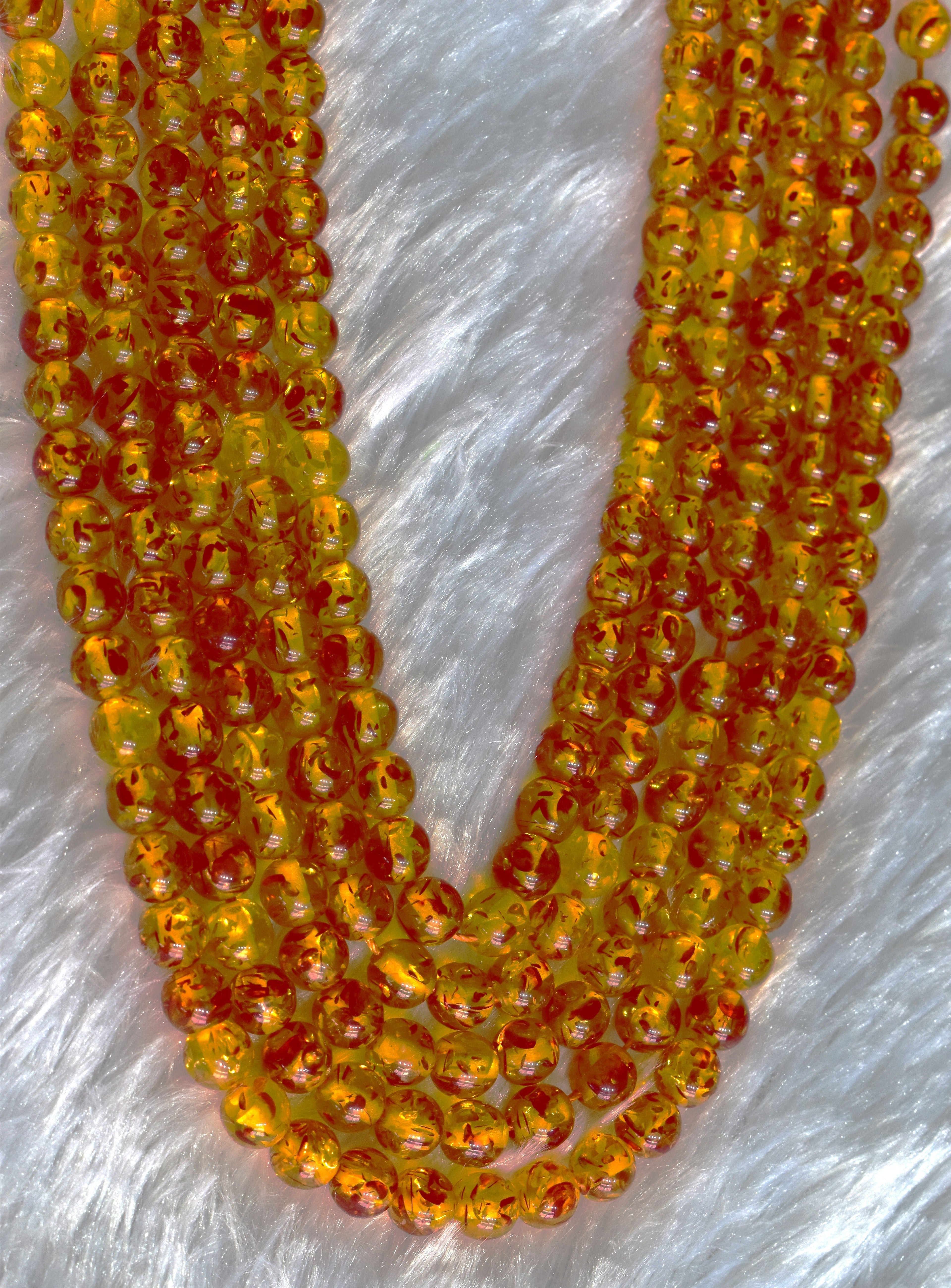 Amber Dyed Gemstone Beads, Crystal Beads for Jewelry
