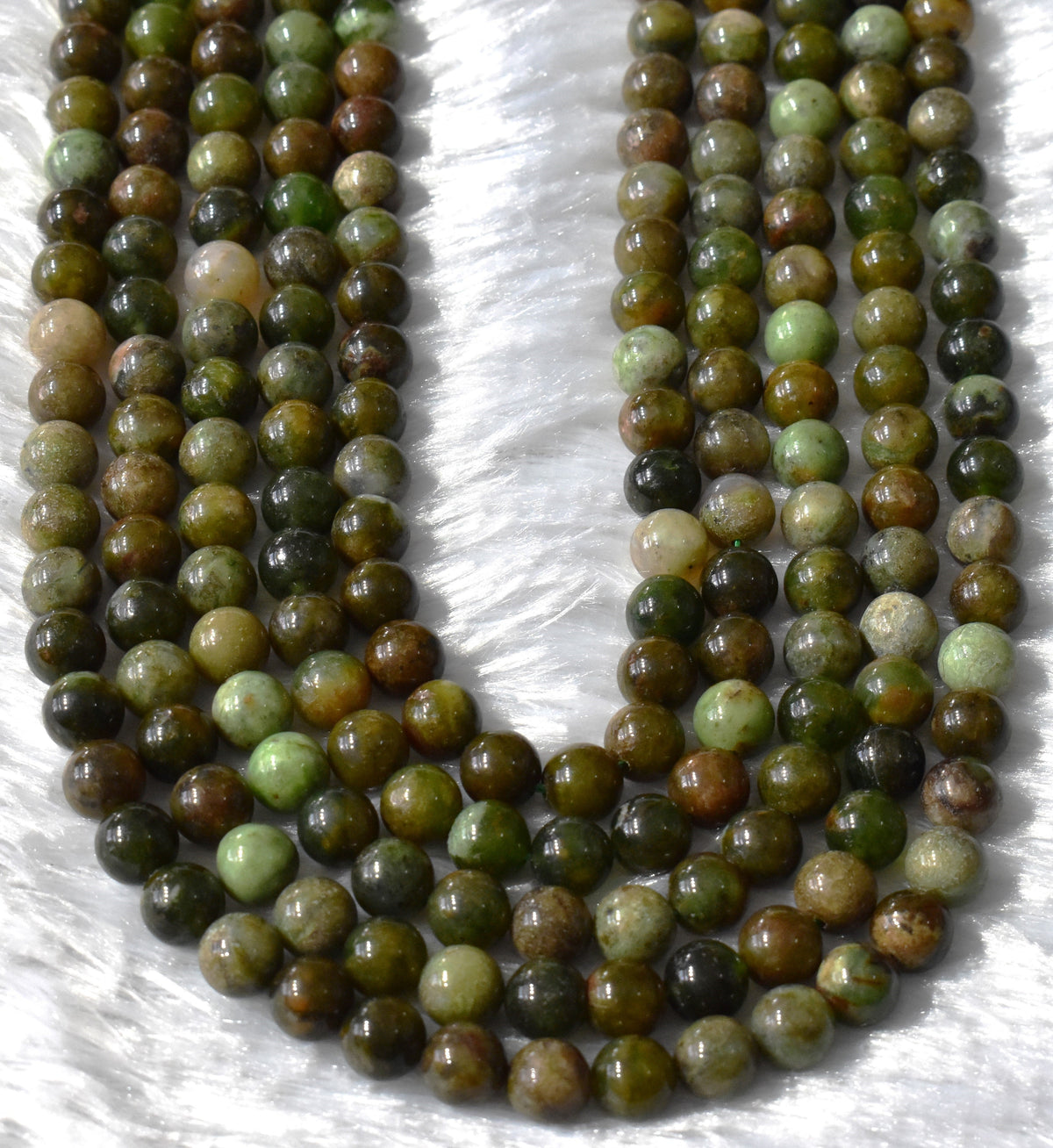 Green Opal Gemstone Beads, Crystal Beads for Jewelry DestGlow