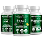 D3-Omega 3-Magnesium Daily Essentials Bundle
