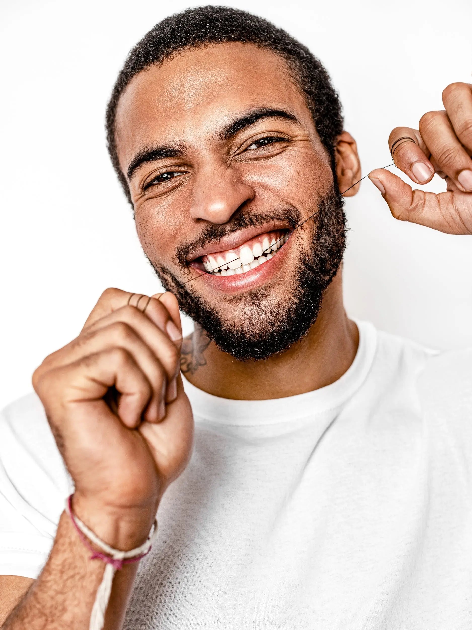 Brilliant Black® Floss – Whitens Between Teeth Naturally by Terra & Co.